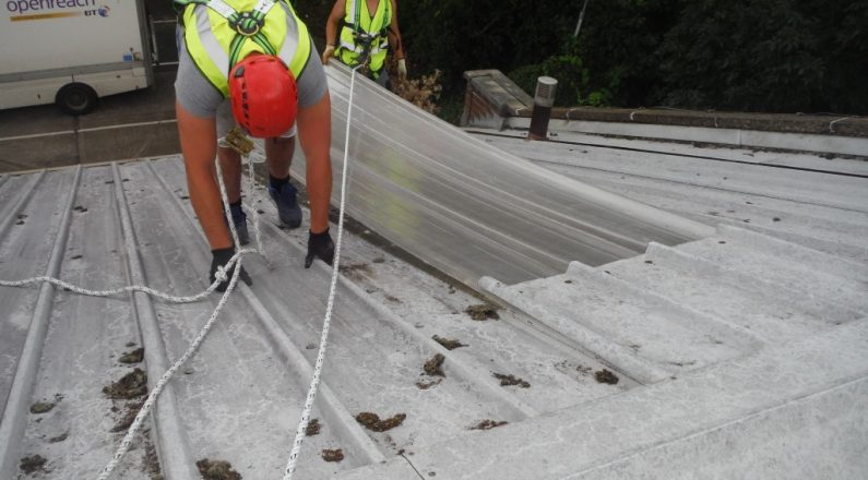 Fall Protection Derby Industrial Skylights Replacement